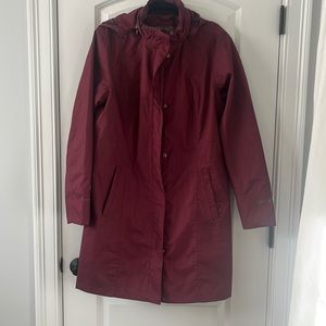 Eddie Bauer WeatherEdge jacket cranberry XL